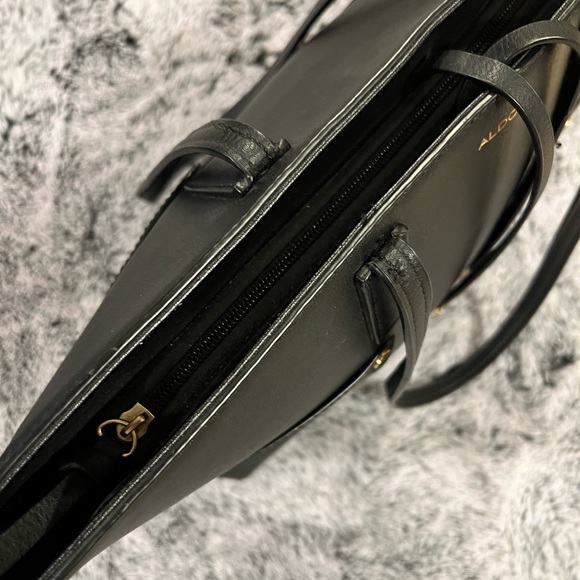 ALDO Classic Black Tote Bag - Picture 3 of 6